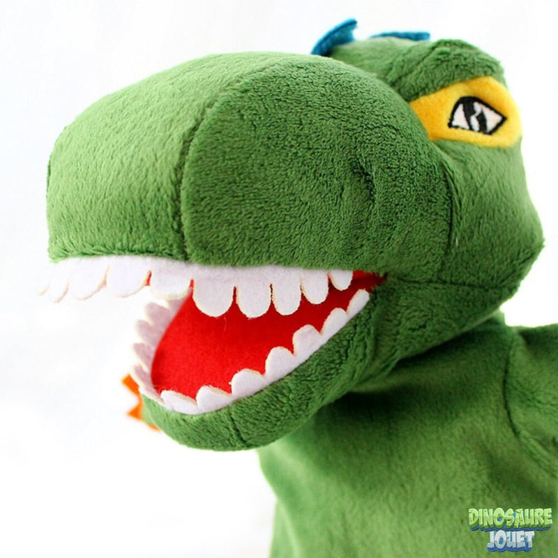 Marionnette peluche Dinosaure T-rex