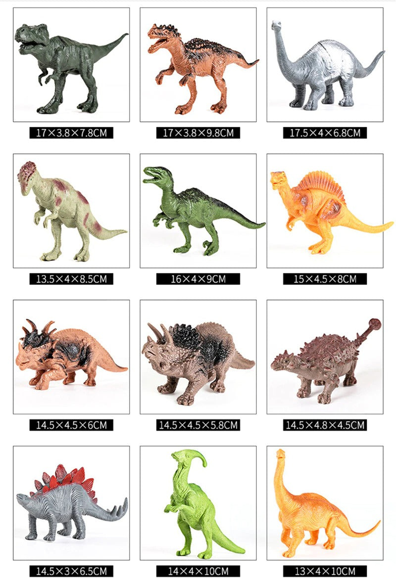 lot de figurines dinosaures