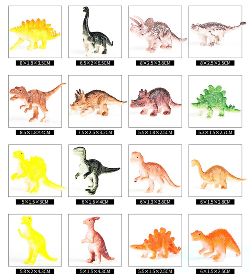 lot de figurines dinosaures