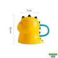 Mug Dinosaure 3D avec couvercle