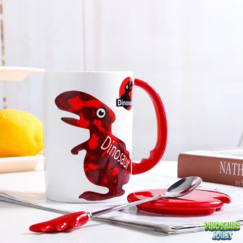 Mug Dinosaure avec cuillère