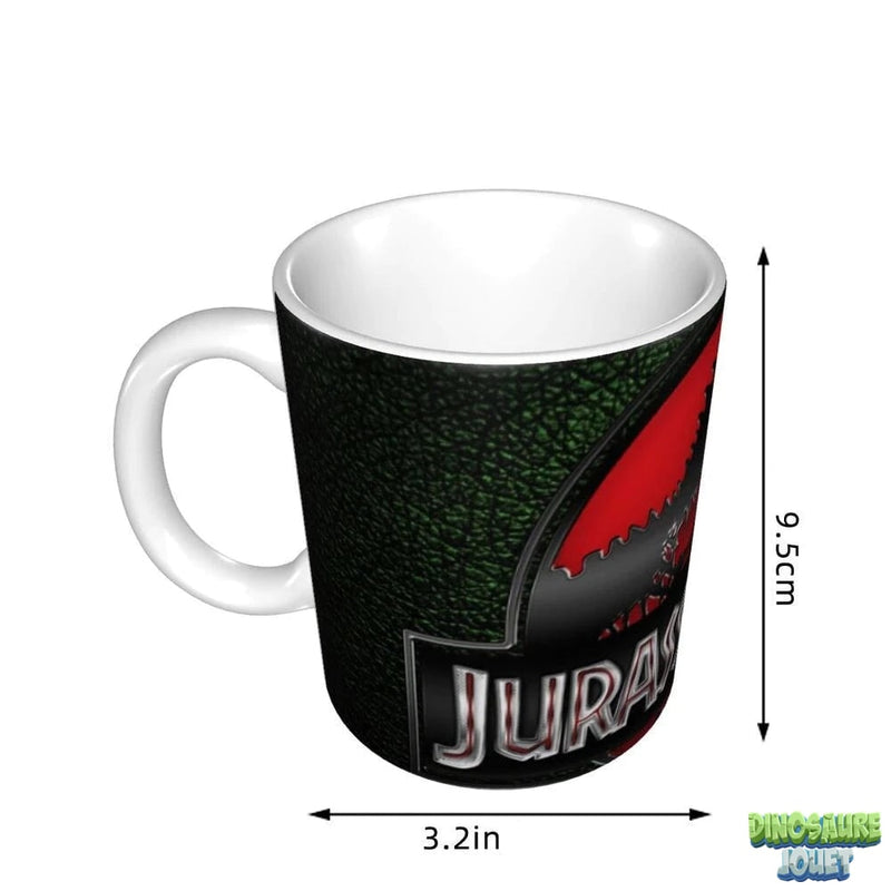 Mug Jurassic Park rouge et noir
