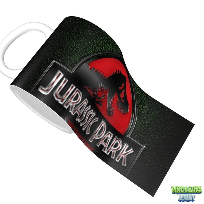 Mug Jurassic Park rouge et noir
