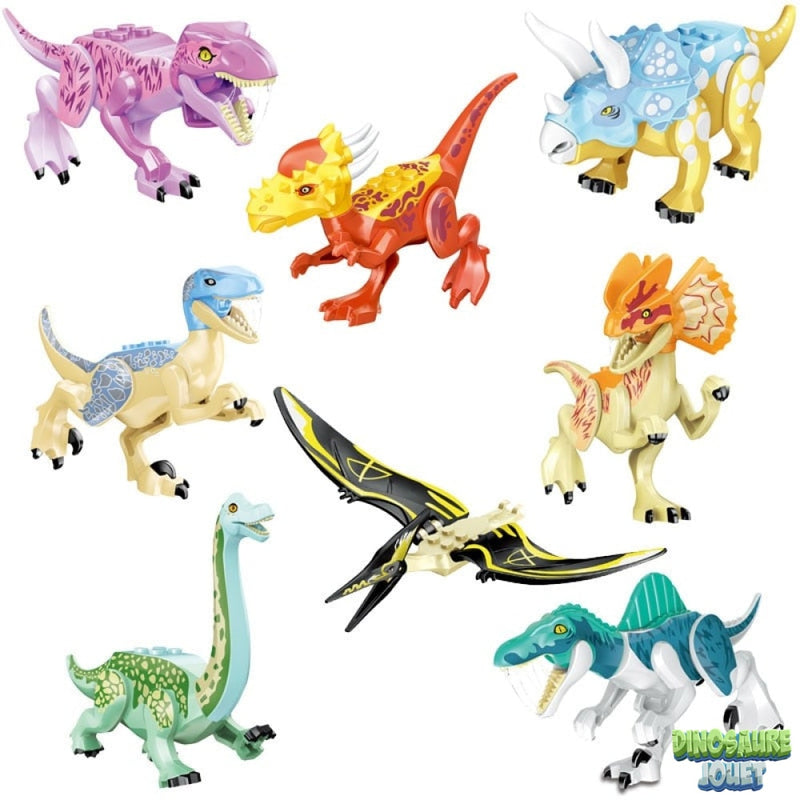 Pack figurine lego Dinosaure