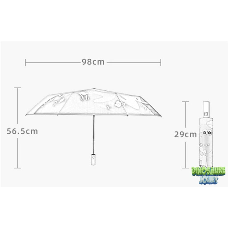 Parapluie automatique Dinosaure