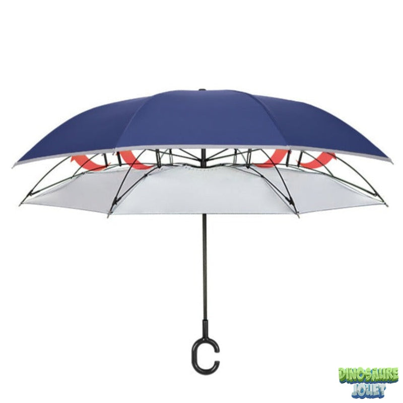 Parapluie inversé solide Dinosaure