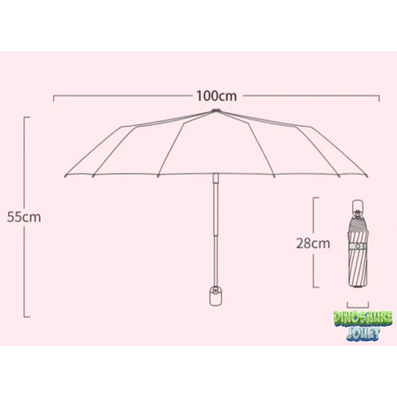 Parapluie reflechissant Dinosaure