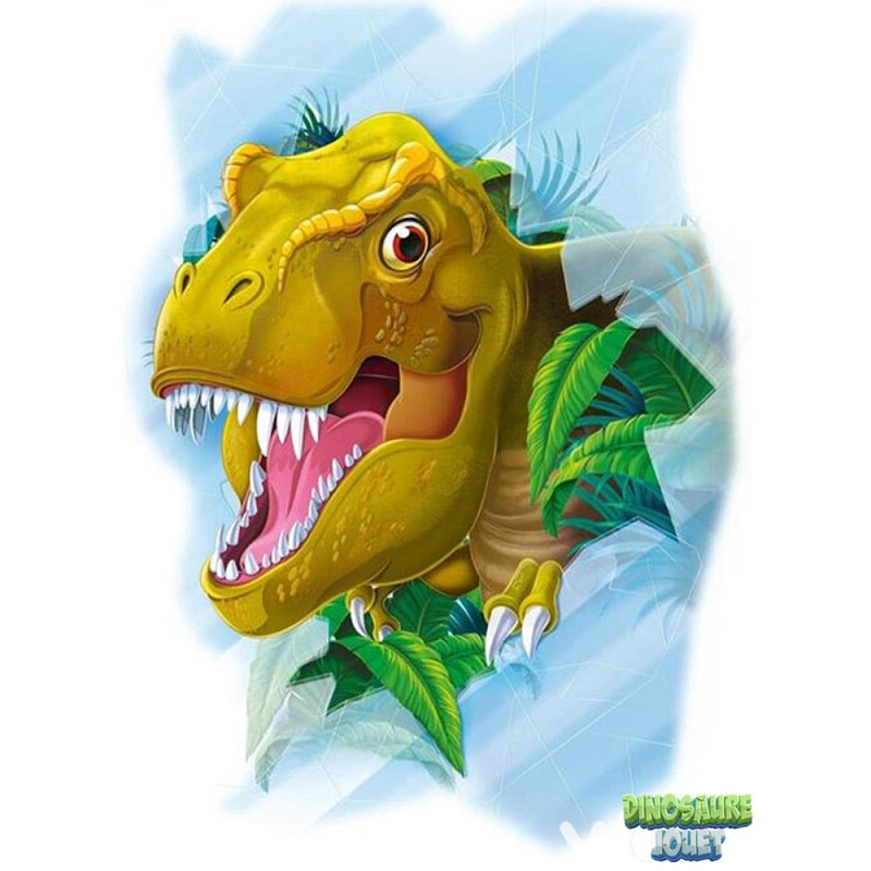 Peinture diamant Dinosaure décor enfant