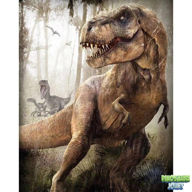 Peinture diamant Dinosaure tableau t-rex