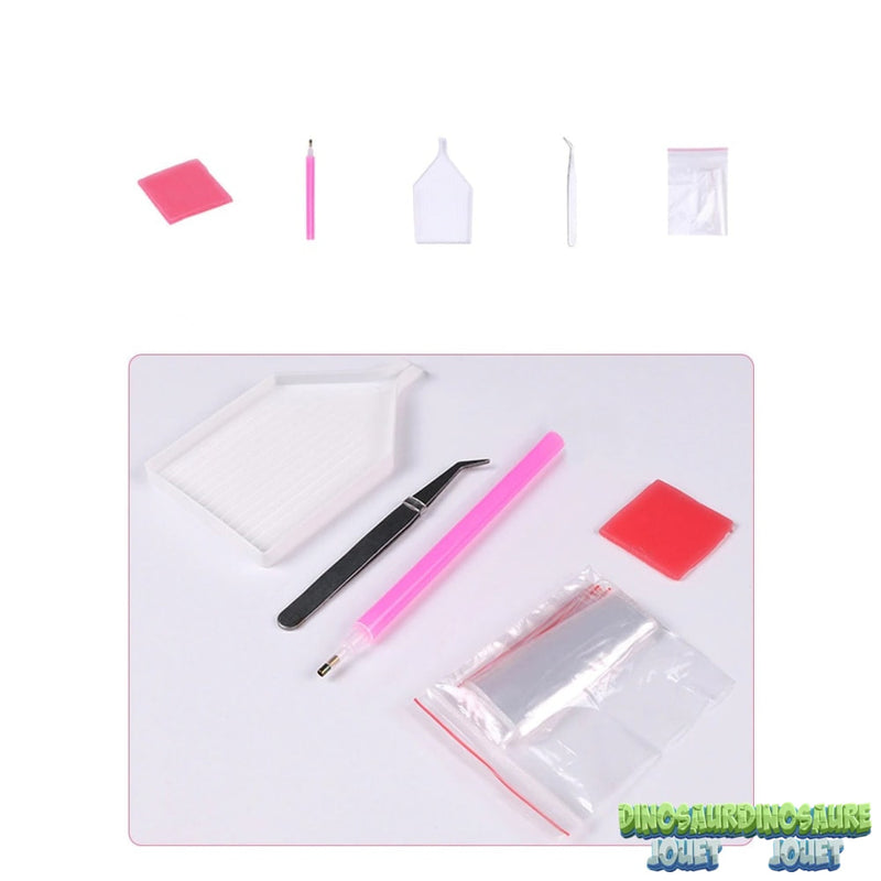 Peinture diamant Dinosaure: tyrannosaure