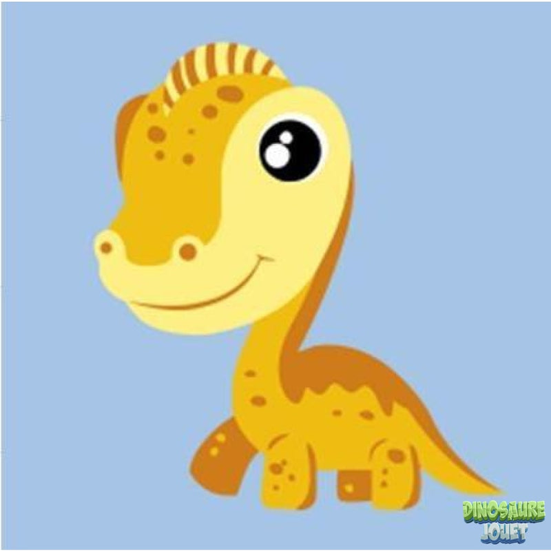 Peinture numero dinosaure enfant