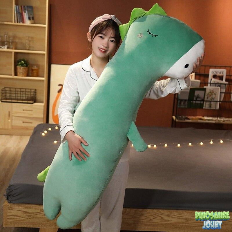 Peluche coussin Dinosaure 120 cm