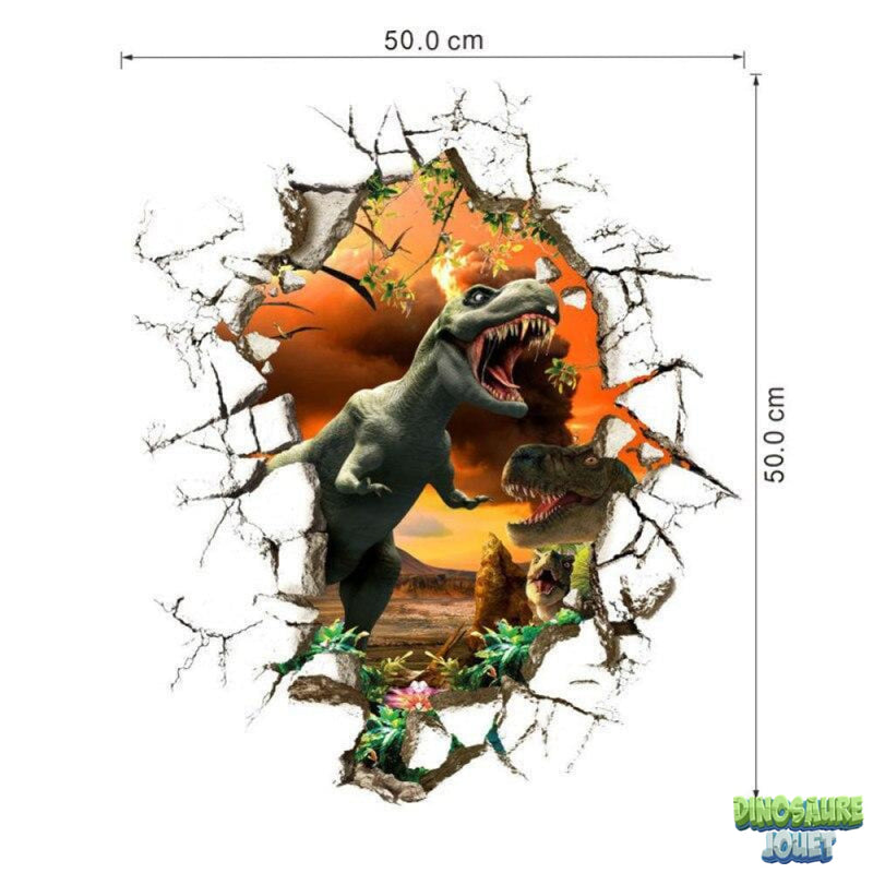 Petit stickers tyrannosaure