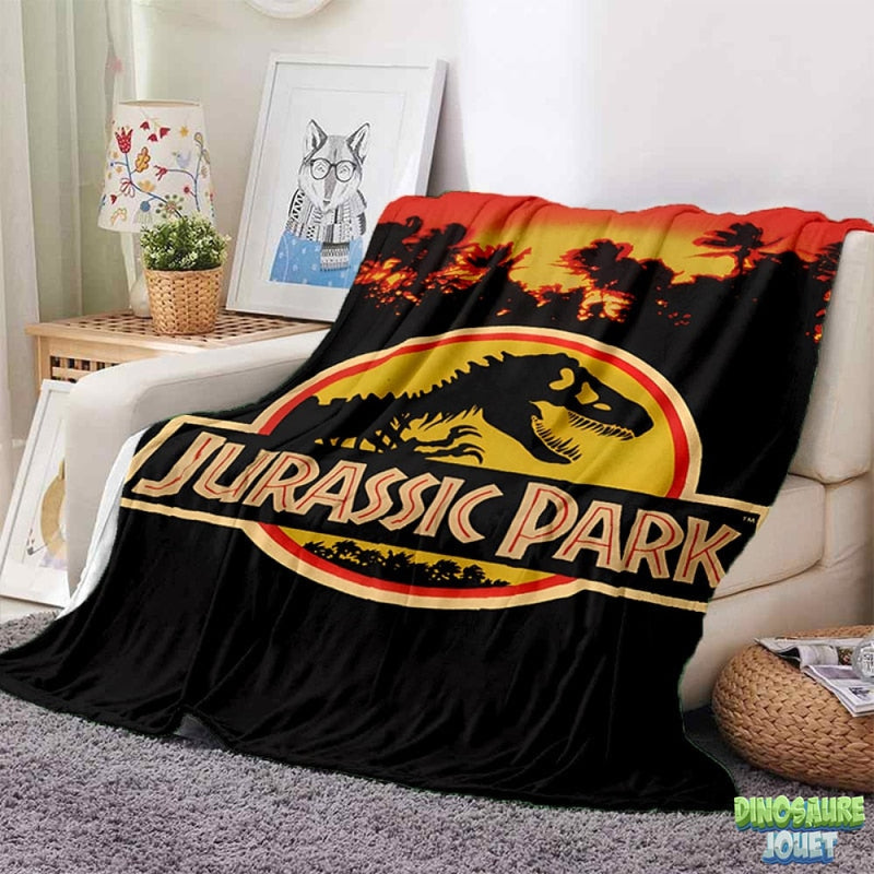 Couverture lestée pour enfants Jurassic Park (36 x 48 pouces), 5 lbs