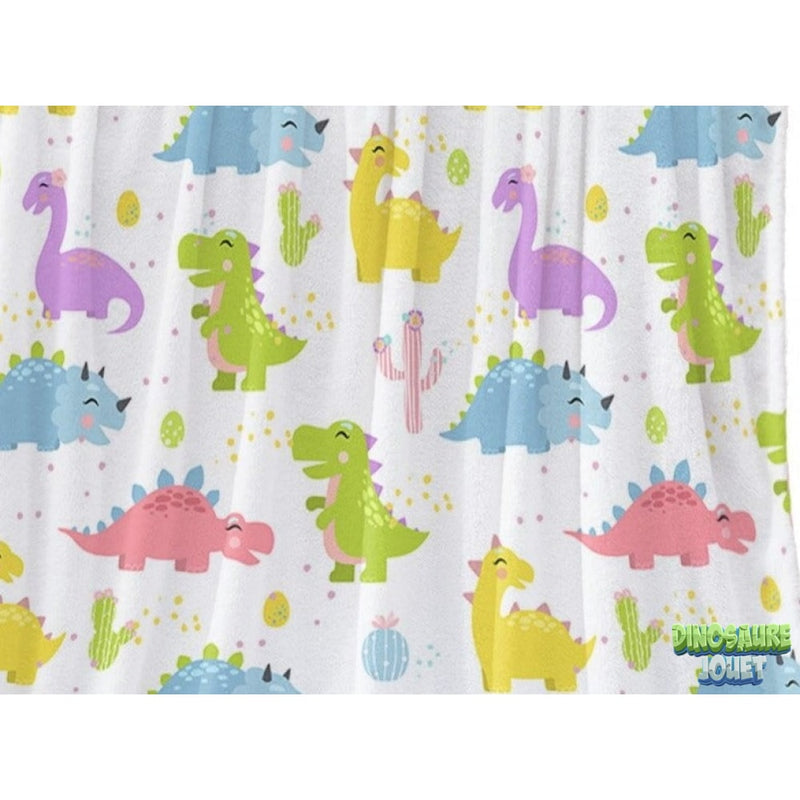 Plaid polyester Dinosaure