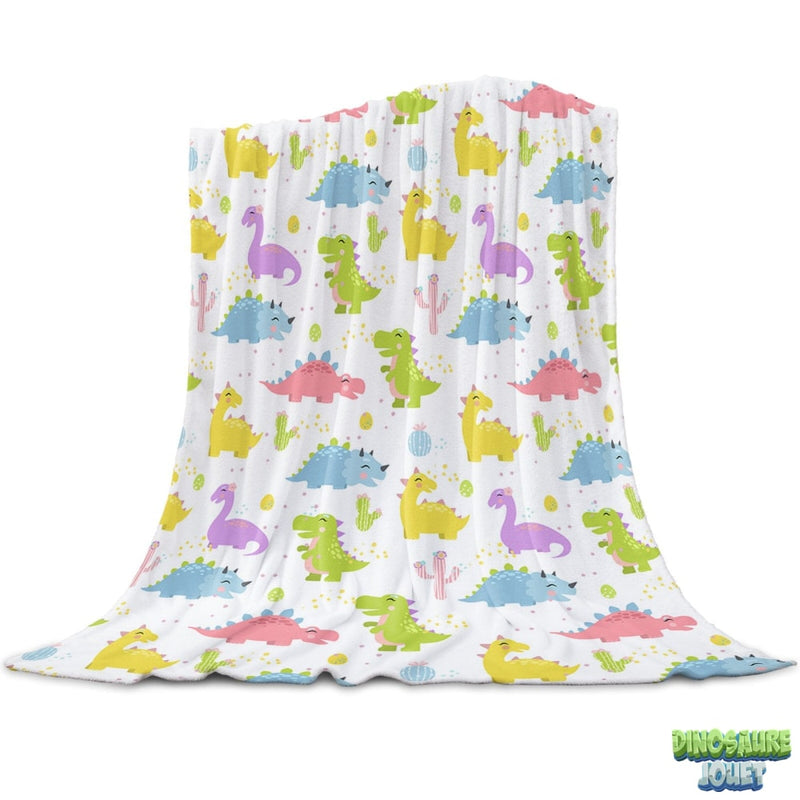 Plaid polyester Dinosaure