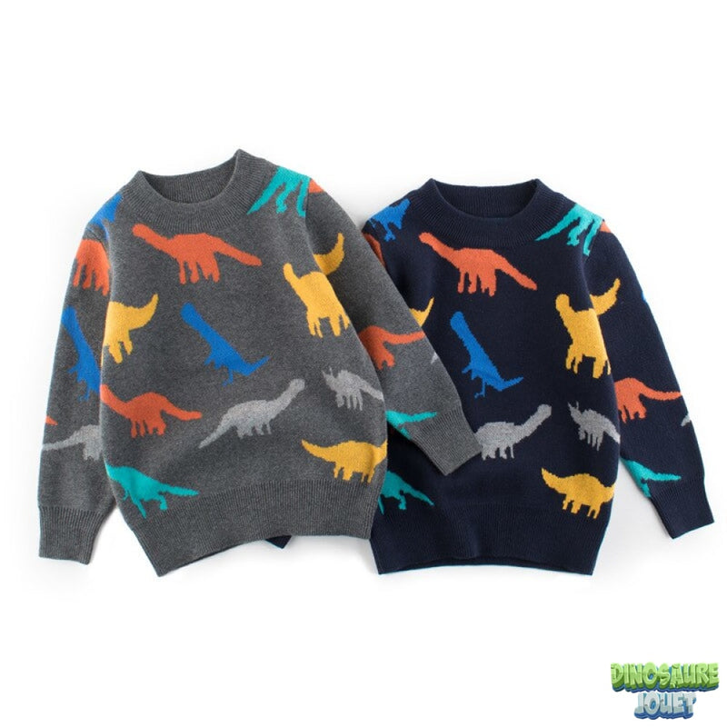 Pull dinosaure 6 ans