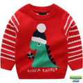 Pull dinosaure noël