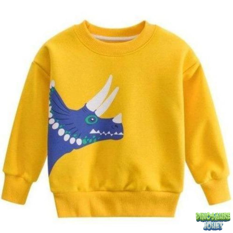 Pull dinosaure Tricératops
