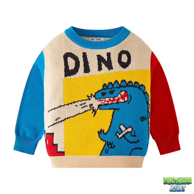 Pull garçon Dinosaure