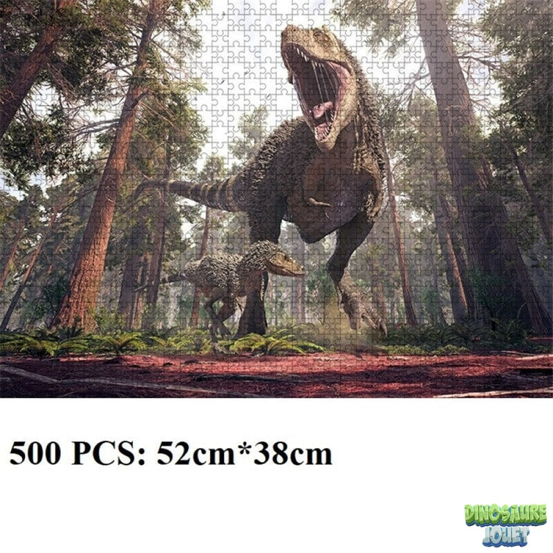 Puzzle 1000 pièces dinosaures