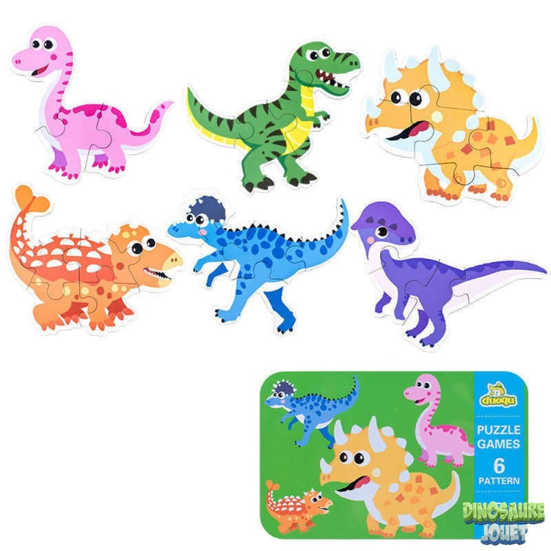 Puzzle avec Dinosaures