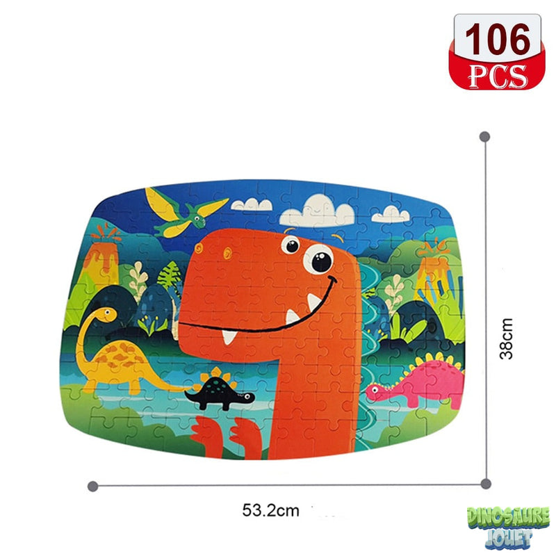 Puzzle dinosaure 6 ans