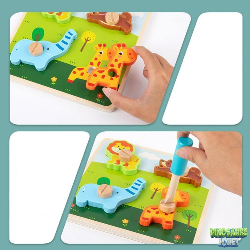 Puzzle Dinosaure maternelle