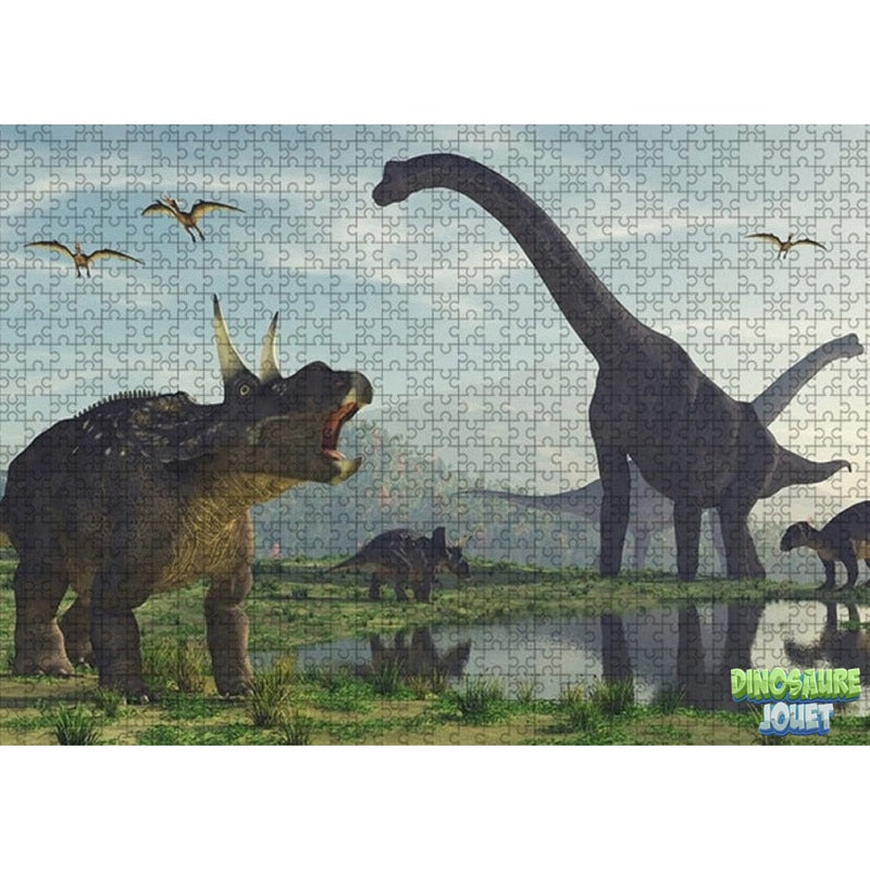 Puzzle diplodocus