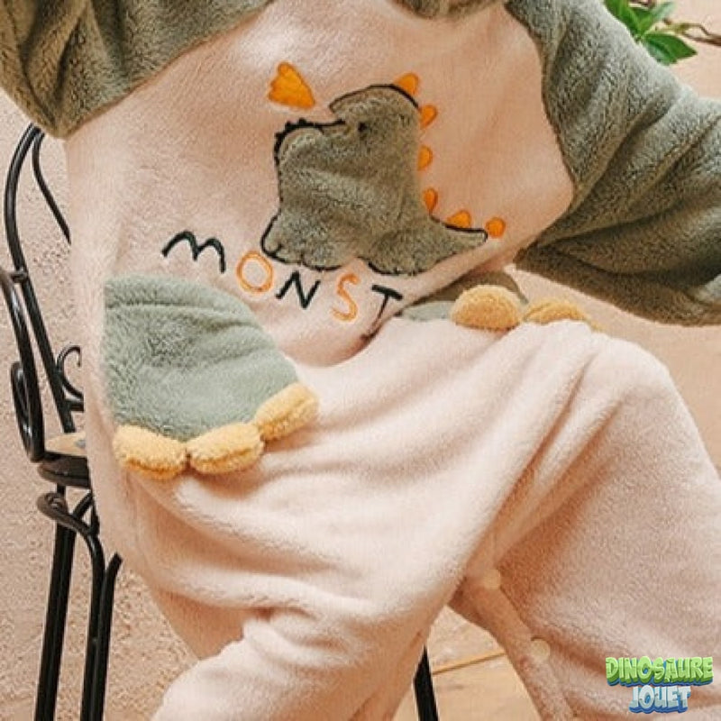 Pyjamas pilou pilou dinosaure femme