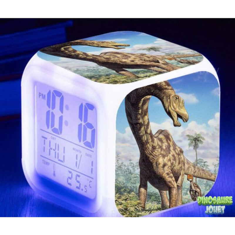 Reveil lumineux diplodocus