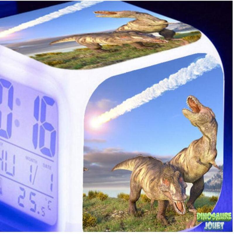 Reveil veilleuse Dinosaure Tyrannosaurus