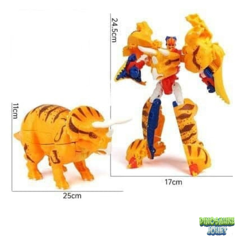 Robot Dinosaure transformable tricératops