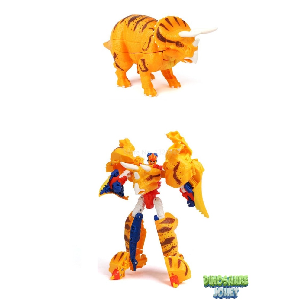 Robot Dinosaure transformable tric ratops