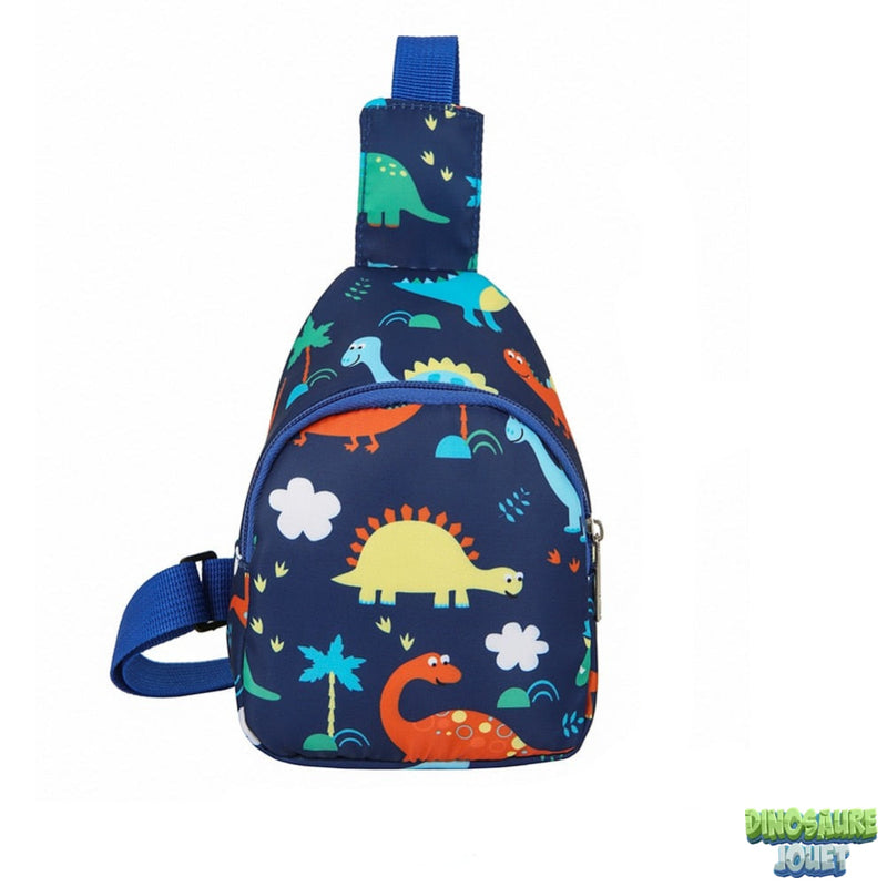 Sac à bandoulière jaune Dinosaure