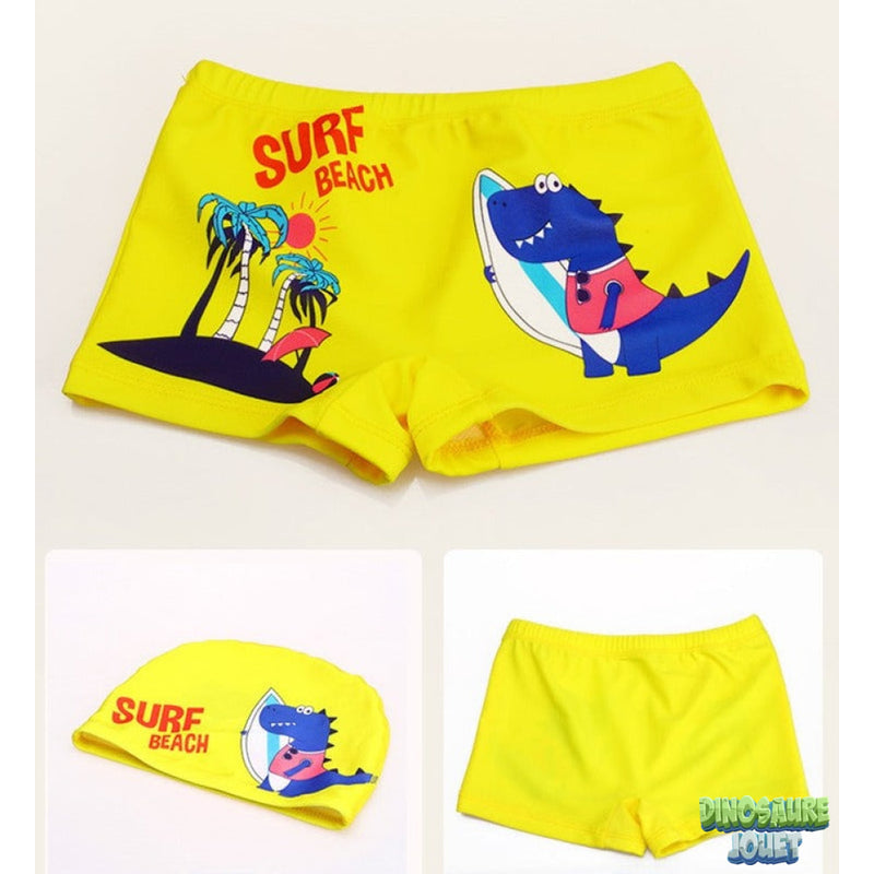 Short de bain garçon Dinosaure