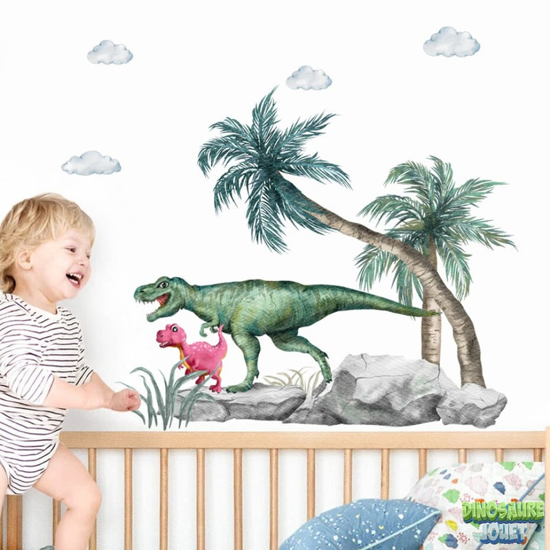 Sticker mural Dinosaure