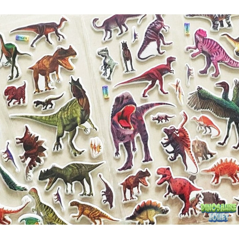 Stickers autocollant Dinosaure