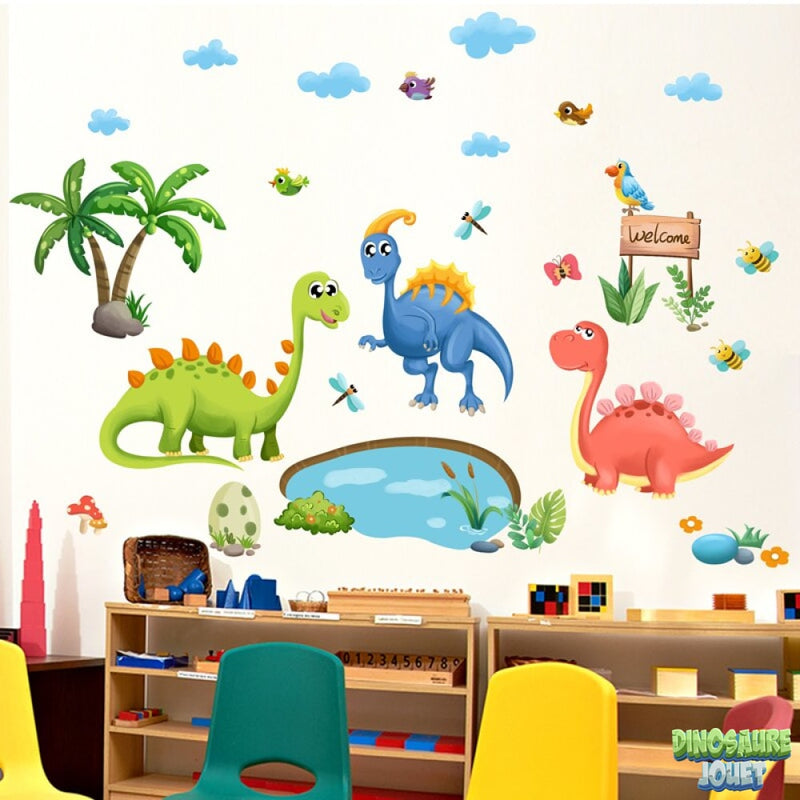 Stickers décoration Dinosaure