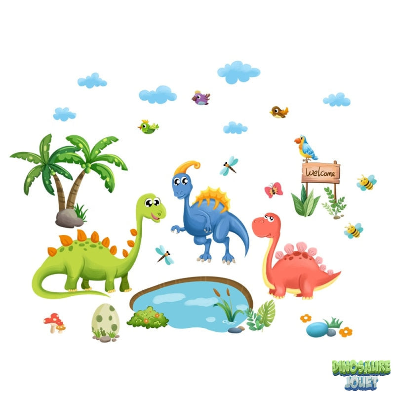 Stickers décoration Dinosaure