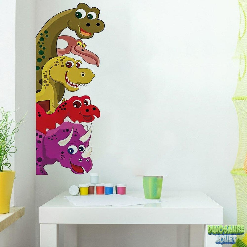 Stickers Dinosaure chambre