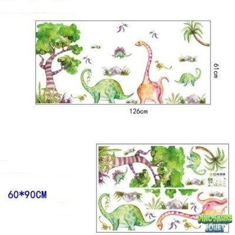 Stickers Dinosaure géant