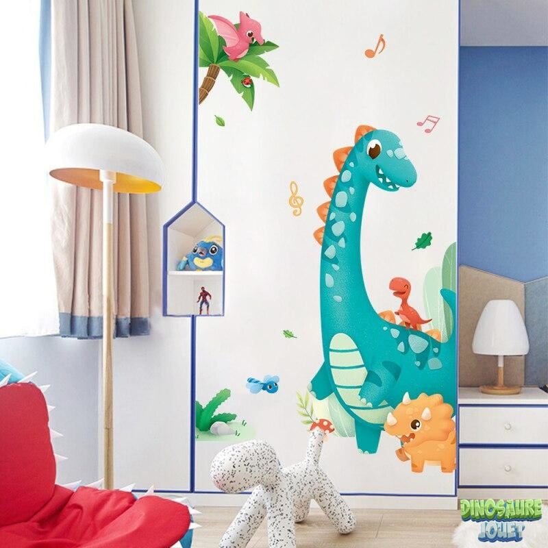 Stickers mural Dinosaure brontosaure