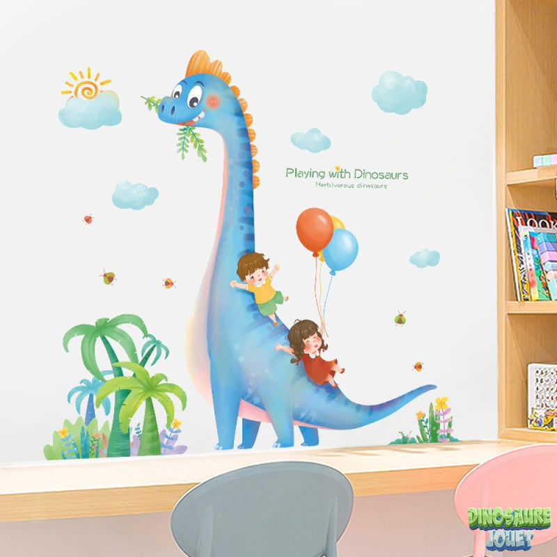 Stickers salle de jeux Dinosaure