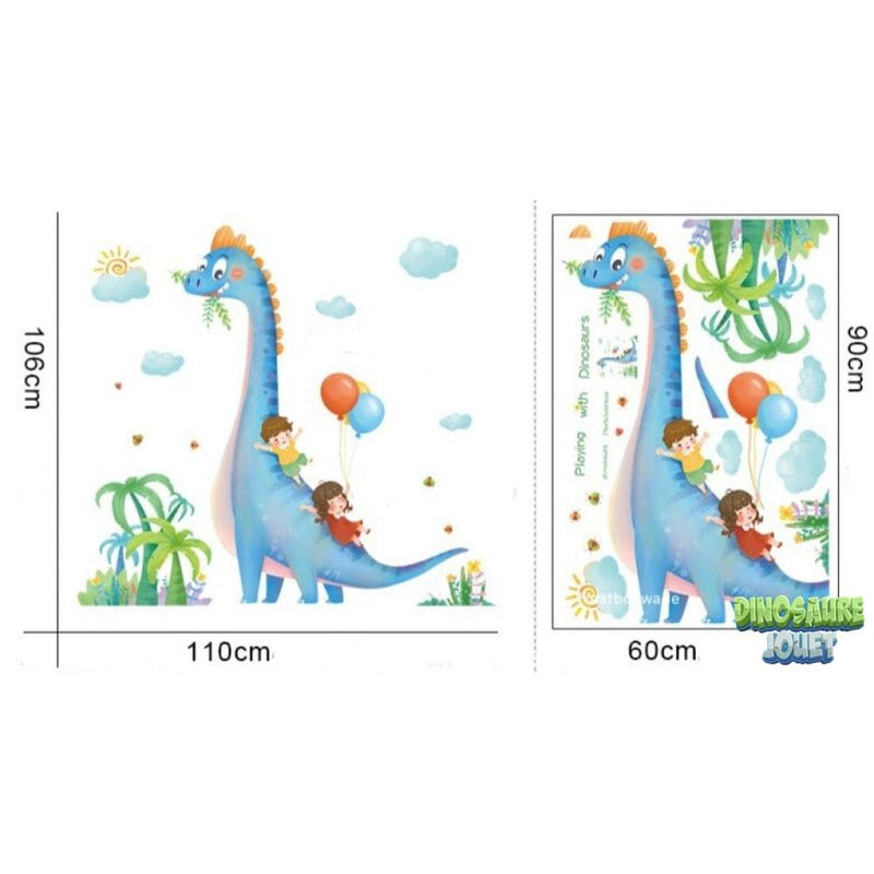 Stickers salle de jeux Dinosaure