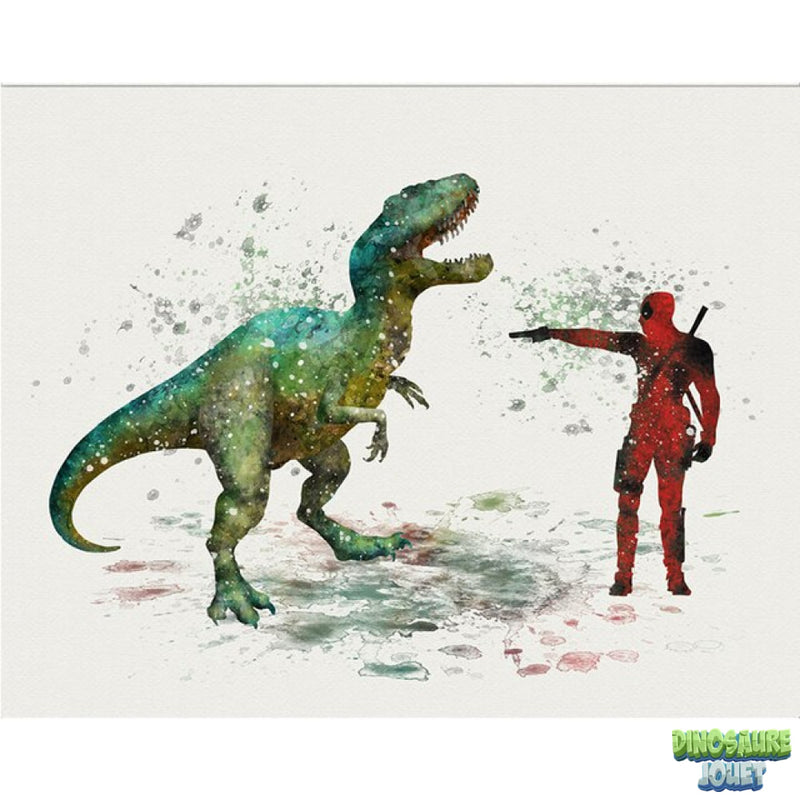 Super heros Dinosaure