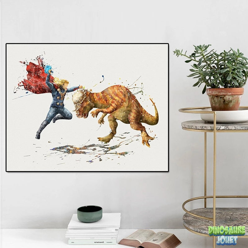 Super heros Dinosaure