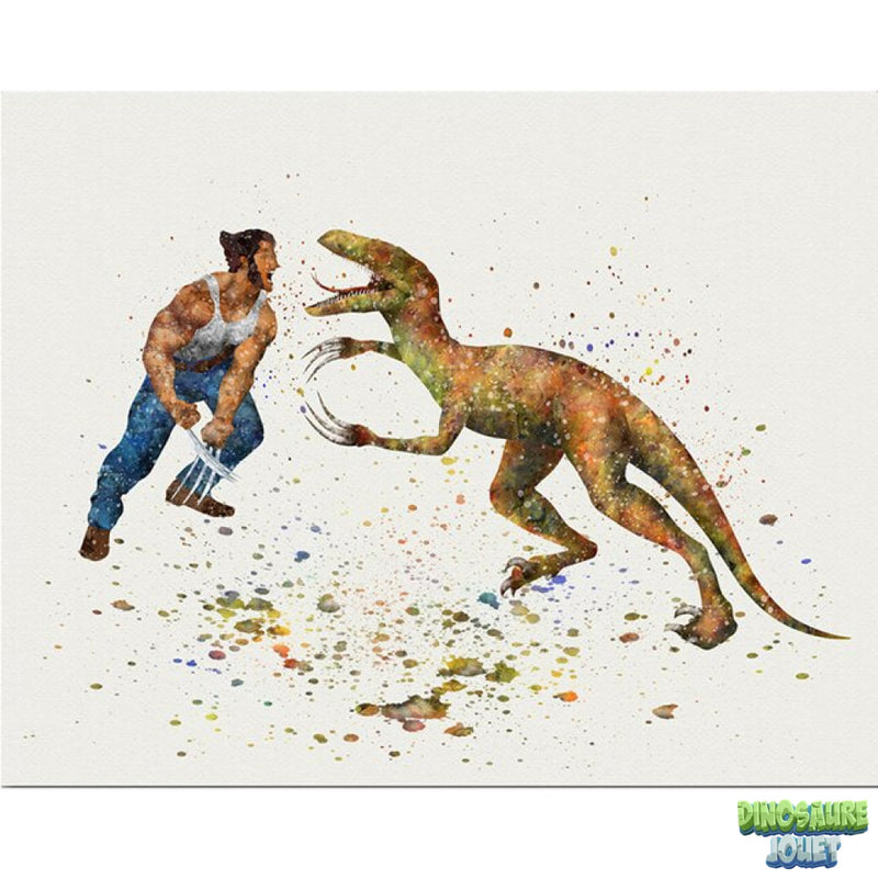 Super heros Dinosaure