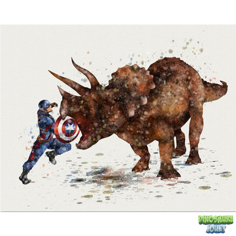 Super heros Dinosaure