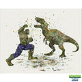 Super heros Dinosaure